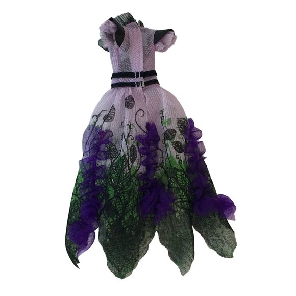 Monster High Amanita Nightshade Gloom & Bloom Dress Leg Cuffs Coffin Phone - Picture 3 of 7